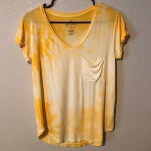 Super Soft Yellow Tiedye Tee!